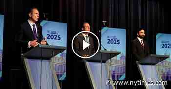 Cuomo and Mamdani Clash in Final N.Y.C. Mayoral Debate