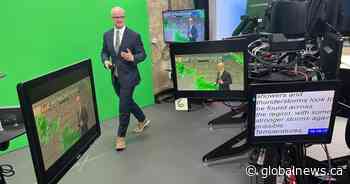 U.S. weather presenter’s coverage of Canadian wildfires has intensified