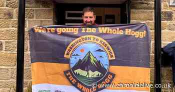 Washington man celebrates 60th birthday by smashing £10,000 target on epic hike