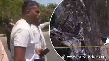 Zo loopt overlevende vliegtuigramp India over straat