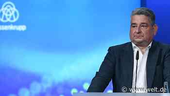 Thyssenkrupp-Chef schließt Verkauf der Mehrheit der Stahlsparte nicht aus