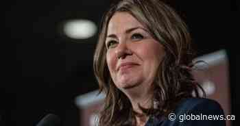 Danielle Smith pitches B.C. on pipeline project, saying it benefits ‘all Canadians’