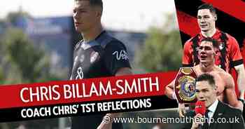 Chris Billam-Smith: Cherries Coach Chris reflects on 'extremely special' TST