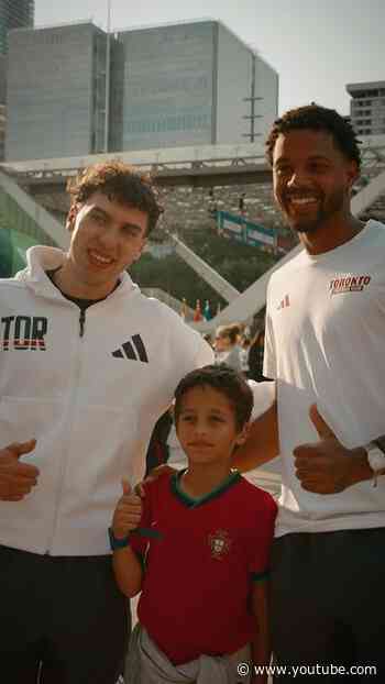 The countdown is on ⏰All For One: Moment presented by Bell #toronto #soccer #football #worldcup