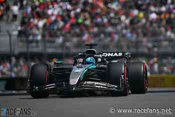 Russell pips Norris to fastest time using harder tyres in second practice | Formula 1