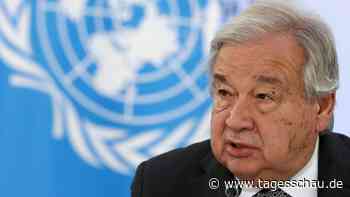 Nahost-Liveblog: Guterres appelliert an Israel und den Iran