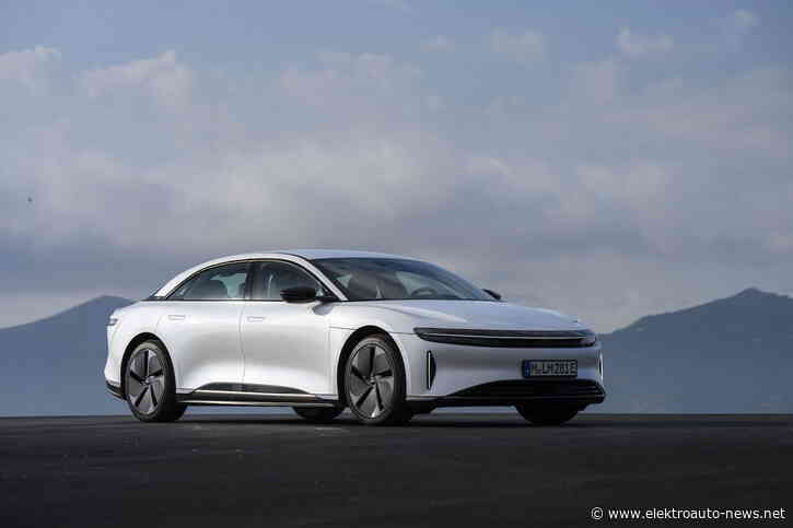 Lucid Air Pure Fahrbericht: 747 km Reichweite in der Basis
