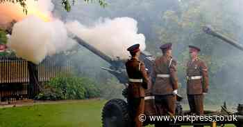 On this day in 2015: 21-gun salute for Queen's official birthday