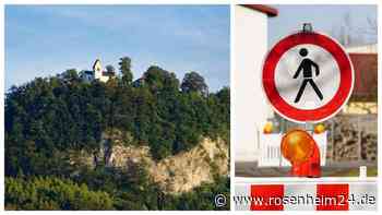 Weg zum Petersberg und zur Hohen Asten schon wieder gesperrt: Was Wanderer jetzt beachten müssen