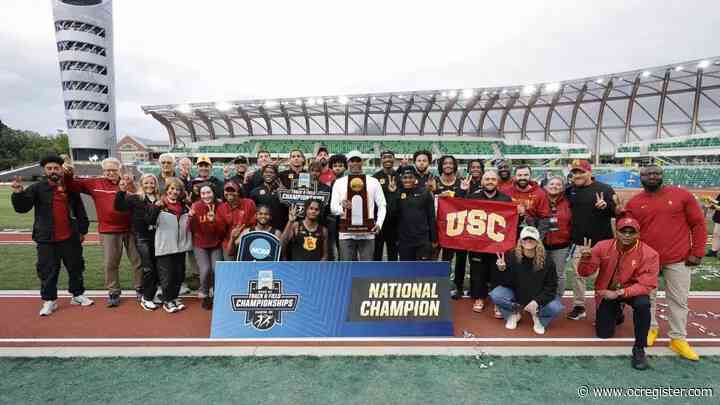 USC men earn share of NCAA outdoor track and field title