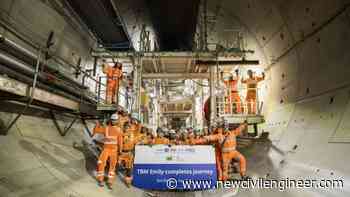 HS2  Third London TBM breaks through after 16-month drive under capital