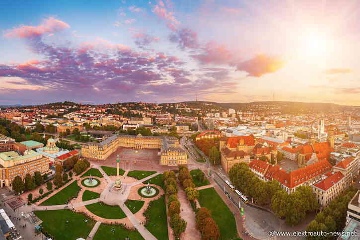 Stuttgart: Elektroautos führen erstmals bei Neuzulassungen