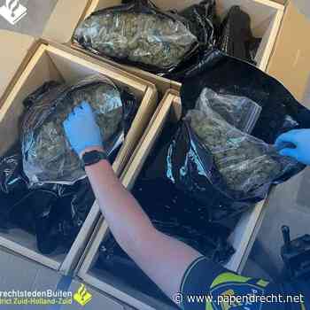 Papendrechts bedrijf ontvangt verdachte dozen met bijna 20 kilo hennep