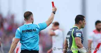 Joel Tomkins refuses to comment on Hull KR captain Elliot Minchella's "behaviour" in Ben Garcia red card incident
