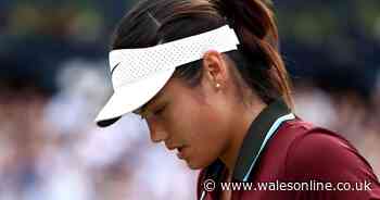 Emma Raducanu pulls out of tournament days before Wimbledon as boyfriend rumours swirl