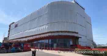 Across a yellow bridge in Wales is a hidden huge structure no-one has ever been inside