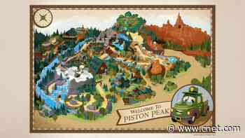 First Looks at Disneyland Expansion and Disney World's 'Piston Peak' Cars Land