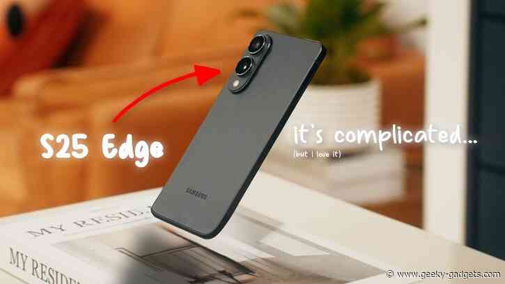 Samsung Galaxy S25 Edge: The TRUTH About the Thinnest Flagship