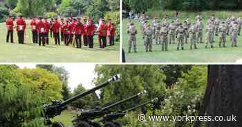 PICTURES: York stands to commemorate King's official birthday