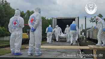 Russland übergibt 1.200 Leichname an Ukraine