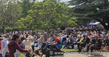 The 'local favourite' outdoor concert which drew a 'huge' crowd