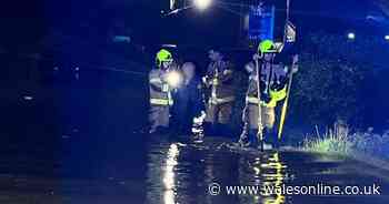 Elderly woman rescued as 'devastated' flat owners flooded for second time in months