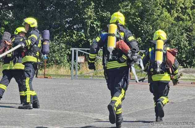 FW Rheingau-Taunus: Feuerwehrleistungsübung bei hochsommerlichen Temperaturen - Hohenstein - Breithardt verteidigt den Titel