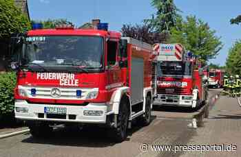 FW Celle: Feuer in einer Garage