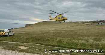 Air ambulance called to incident at Durdle Door