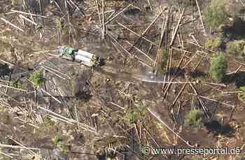 FW Kreis Soest: Vierte Folgemeldung zum Waldbrand am Möhnesee