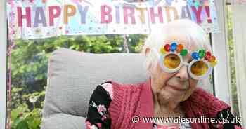X-rated request granted for care home's 'Queen' on 102nd birthday