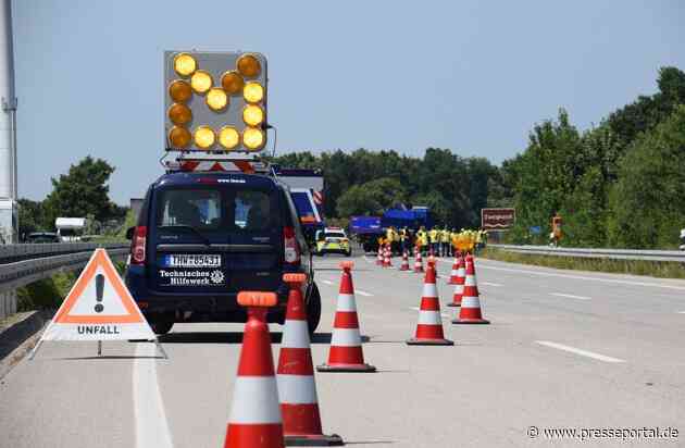 POL-HI: Gemeinsame Pressemitteilung der Bundesanstalt Technisches Hilfswerk (THW) und der Polizeiinspektion Hildesheim - Einsatzkräfte veranstalten Übung auf der Bundesautobahn