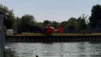 Offenbar Person am Chiemsee in Seenot geraten – Helikopter vor Ort