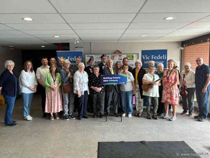 MPP Fedeli brings $370,000 to support Seniors Active Living Centres in Nipissing