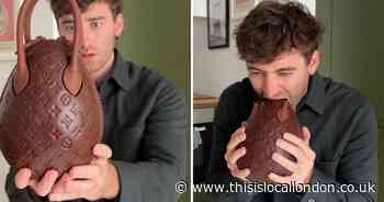 London man spends £850 to try viral £225 Louis Vuitton chocolate bag