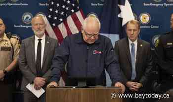 "No Kings" protests in Minnesota canceled as authorities search for suspect who shot 2 lawmakers.