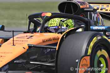 McLaren's Lando Norris posts fastest lap in third practice at Canadian Grand Prix
