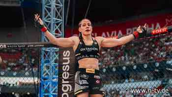 Auch Cordero feiert K.o.-Sieg: Deutschlands MMA-Prinzessin regiert in Prag mit "eiserner Faust"