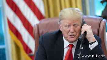 Gespräch über Israel und Iran: Trump in Telefonat zu Putin: Dein Krieg muss auch enden