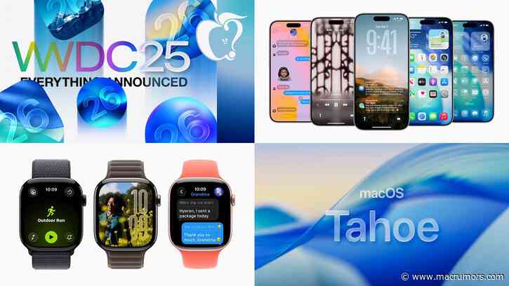 Top Stories: WWDC 2025 Recap With iOS 26, macOS Tahoe, and More