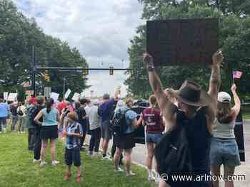 DEVELOPING: Huge ‘No Kings’ crowds protest in Arlington ahead of military parade