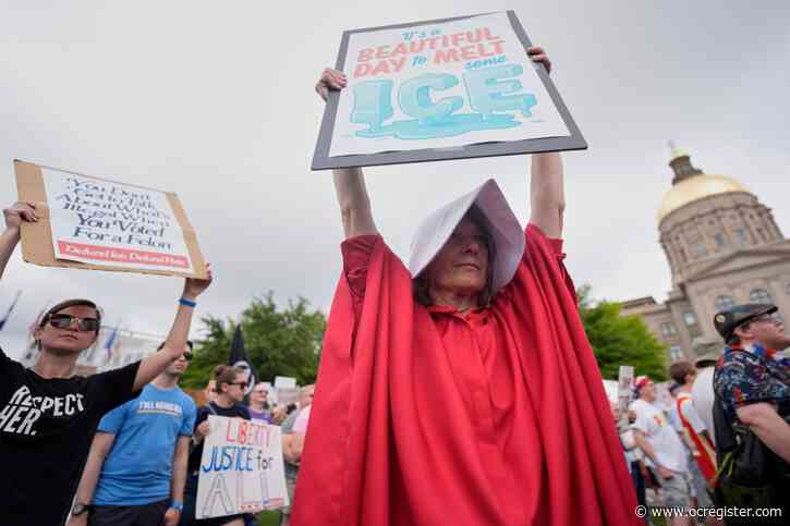 Watch live: ‘No Kings’ protests spread across US as Trump gets military parade