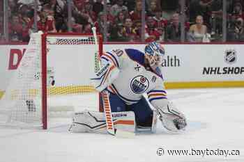 Pickard set to start in goal for the Oilers in Game 5 of the Stanley Cup Final against the Panthers