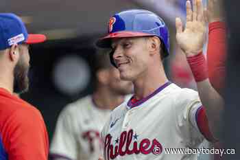 Kepler's homer in the eighth lifts Phillies to 3-2 win over Blue Jays
