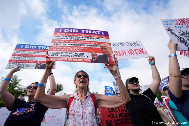 Photos: Anti-Trump ‘No Kings’ demonstrations across the US
