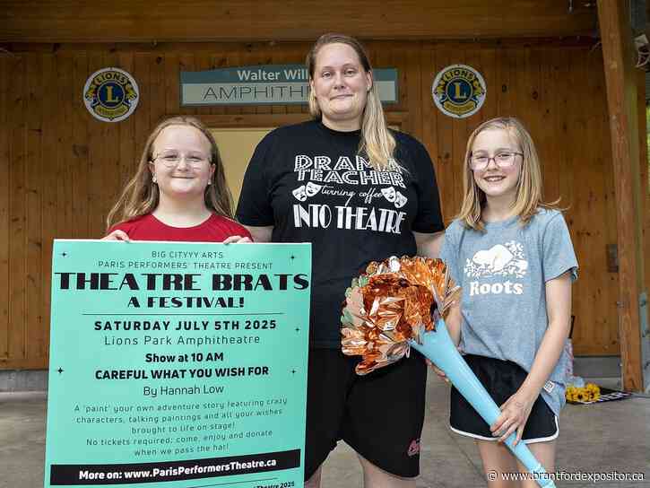 Children make their acting debut in Paris