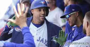 Blue Jays’ Springer named AL player of the week