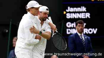 Wimbledon-Blog: Dimitrov-Tragödie gegen Sinner - Djokovic weiter