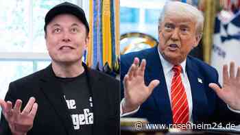 Völlig „entgleist“: Trump reagiert auf Musks Partei-Pläne