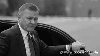 Russlands Verkehrsminister kurz nach Entlassung tot aufgefunden